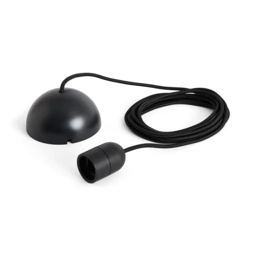 HAY Ledningssát Til Common Pendel 400 cm Soft Black