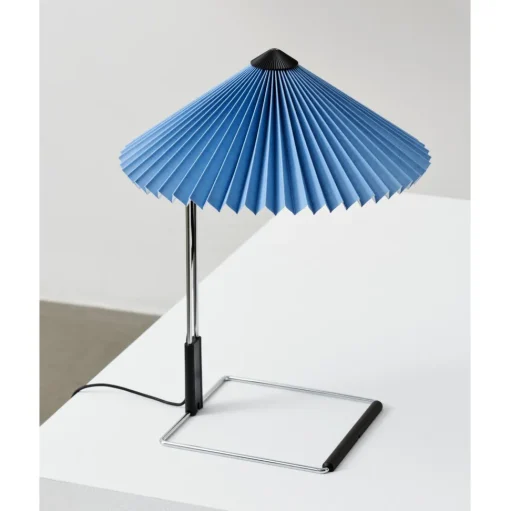 HAY Matin Bordlampe Krom/White 300