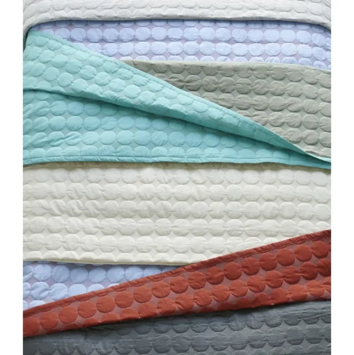 HAY Mega Dot Organic Sengetáppe 260x260 Sea Green