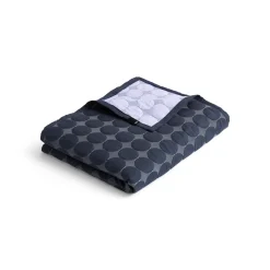 HAY Mega Dot Organic Sengetáppe 235x245 Midnight Blue