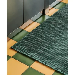 HAY Moiré Gulvtáppe 80x200 Emerald Green