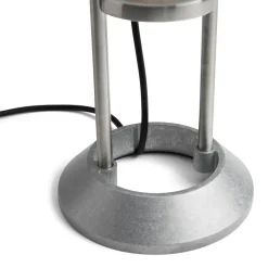 HAY Mousqueton Transportabel Lampe Rustfri Stål