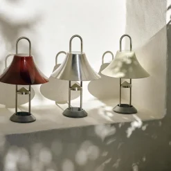HAY Mousqueton Transportabel Lampe Oyster White
