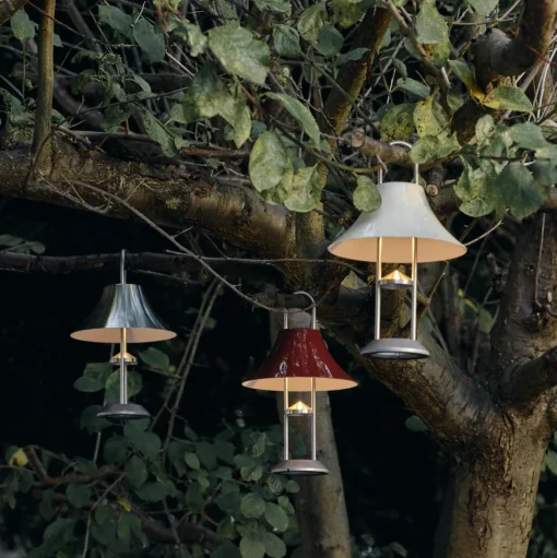 HAY Mousqueton Transportabel Lampe Oyster White