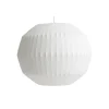 HAY Nelson Angled Sphere Bubble Pendel Stor Off-White