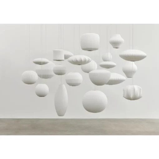 HAY Nelson Apple Bubble Pendel Mellem Off-White