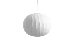 HAY Nelson Ball Crisscross Bubble Pendel Mellem Off-White