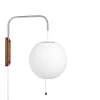 HAY Nelson Ball Váglampe Lille Off-White med Ledning
