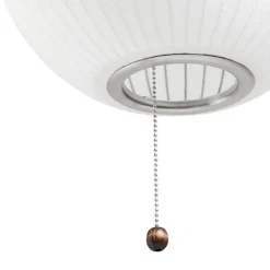 HAY Nelson Ball Váglampe Lille Off-White med Ledning