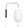 HAY Nelson Cigar Váglampe Lille Off-White med Ledning