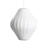 HAY Nelson Pear Crisscross Bubble Pendel Mellem Off-White