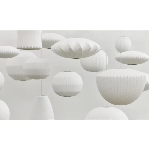 HAY Nelson Roll Bubble Pendel Off-White