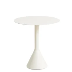 HAY Palissade Cone BordØ70xH74 Creme Hvid