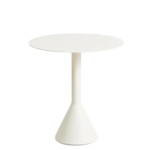 HAY Palissade Cone BordØ70xH74 Creme Hvid