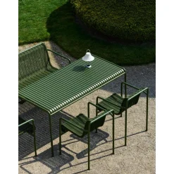 HAY Palissade Cord Dining Bánk Med Armlán Oliven