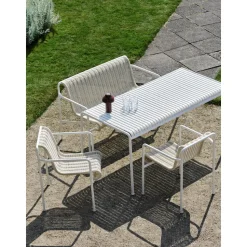 HAY Palissade Cord Lounge Sofa Creme Hvid