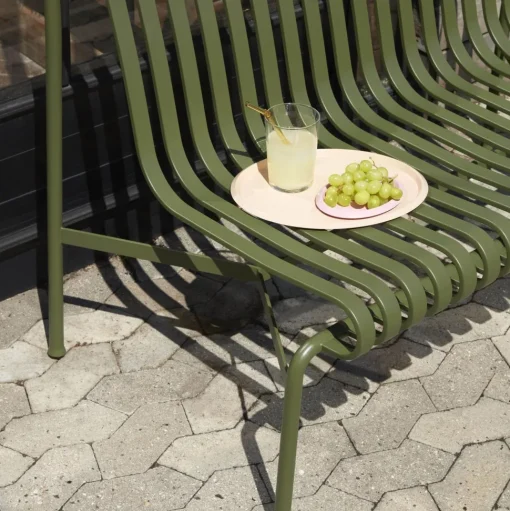 HAY Palissade Dining Bánk Antracit