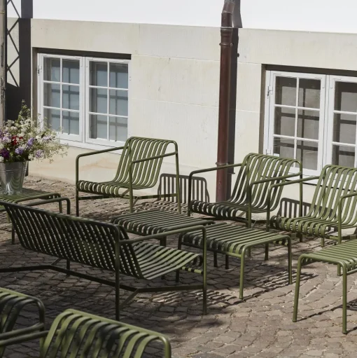 HAY Palissade Lounge Sofa Oliven