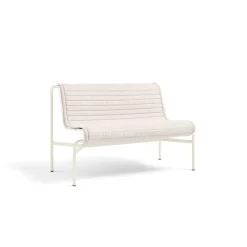 HAY Palissade Quilted Pude Til Dining Bánk Creme Hvid