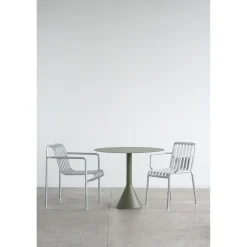 HAY Palissade Stol med Armlán Antracit