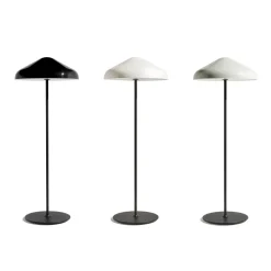 HAY Pao Steel Gulvlampe Råhvid