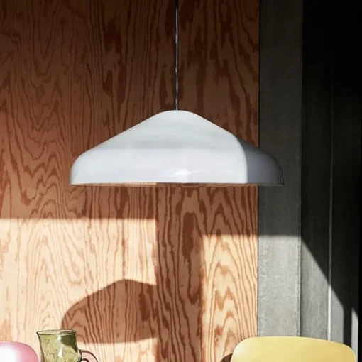 HAY Pao Steel Pendel 350 Råhvid