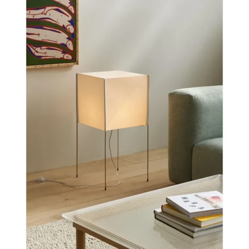 HAY Paper Cube Gulvlampe Hvid