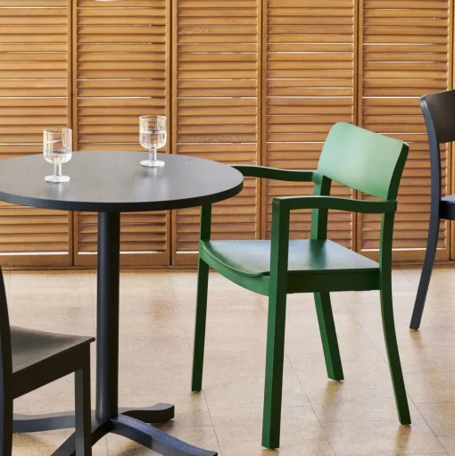 HAY Pastis Spisebordsstol med Armlán Pine Green
