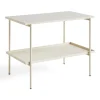 HAY Rebar Sidebord L75 Beige Marmor
