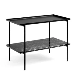 HAY Rebar Sidebord L45 Sort Marmor