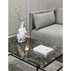 HAY Rebar Sofabord Lille Beige Marmor
