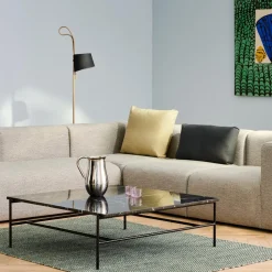 HAY Rebar Sofabord Stor Beige Marmor