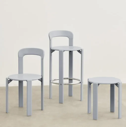 HAY Rey Barstol Slate Blue/Steelcut Trio 113