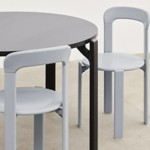HAY Rey Spisebordsstol Slate Blue/Steelcut Trio 113