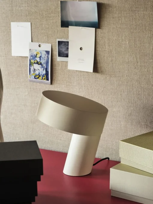 HAY Slant Bordlampe Hvid