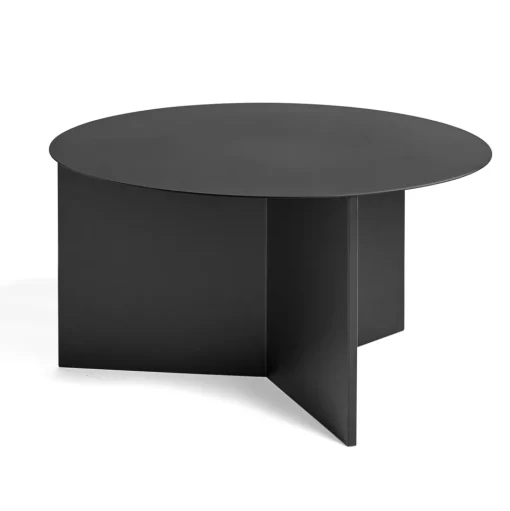 HAY Slit Sofabord RundtØ65 Sort