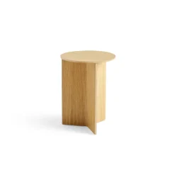 HAY Slit Wood Sofabord RundtØ35 Lakeret Egetrá