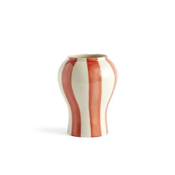 HAY Sobremesa Stripe Vase Lille Rød