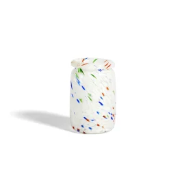 HAY Splash Roll Neck Vase Medium Hvid