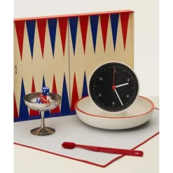 HAY Table Clock Ur Blå