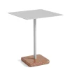 HAY Terrazzo Udendørs Cafébord 60x60 Sky Grey/Rød Terrazzo