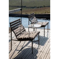 HAY Traverse Quilted Pude Til Lounge Havestol Med Armlán Beige/Sand