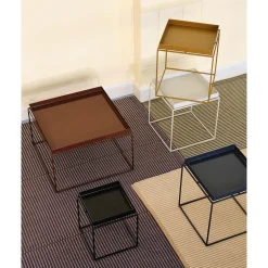 HAY Tray Sidebord Lille Sort