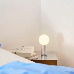 HAY Turn On Bordlampe Aluminium