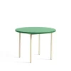 HAY Two-Colour SpisebordØ105 Ivory/Green Mint