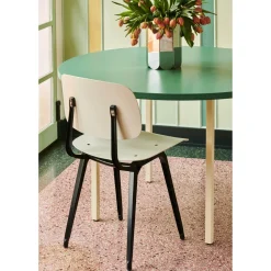 HAY Two-Colour SpisebordØ105 Ivory/Green Mint
