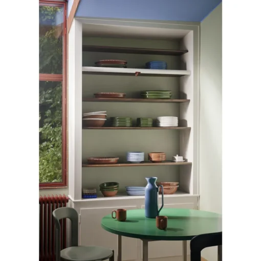 HAY Two-Colour SpisebordØ105 Ivory/Green Mint