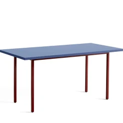 HAY Two-Colour Spisebord L160 Maroon Red/Blue