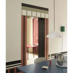 HAY Two-Colour Spisebord L160 Maroon Red/Blue