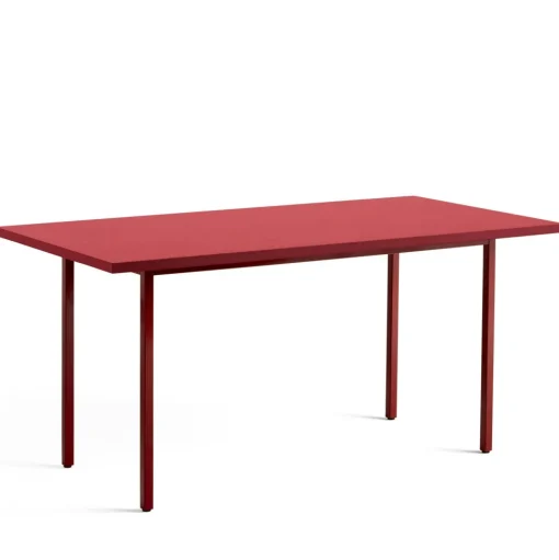 HAY Two-Colour Spisebord L160 Maroon red/Red